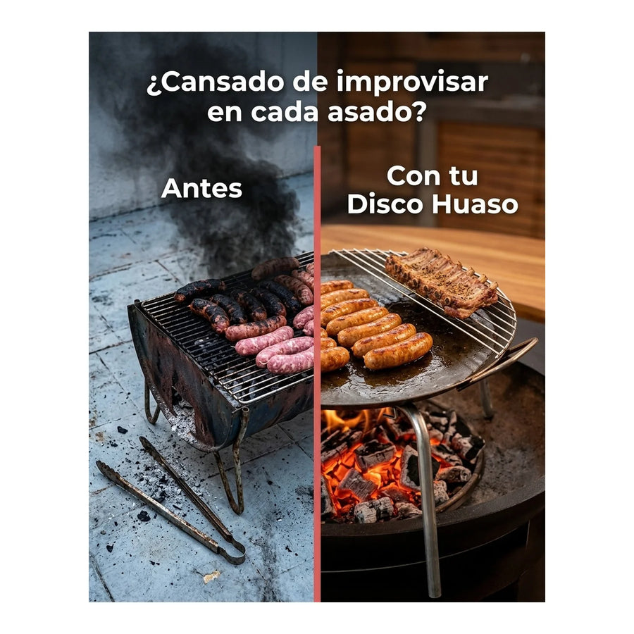 Disco Huaso 55cm Parrilla Asado Grilltech