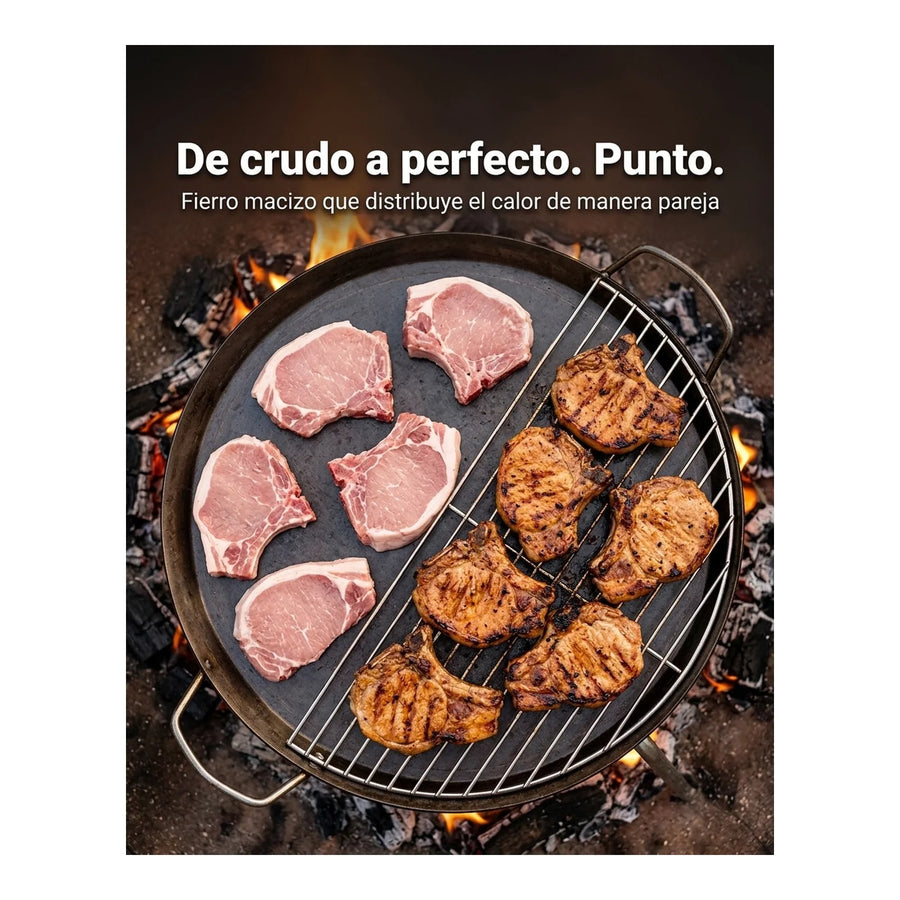 Disco Huaso 55cm Parrilla Asado Grilltech