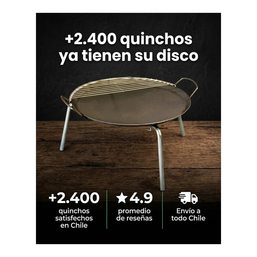 Disco Huaso 55cm Parrilla Asado Grilltech