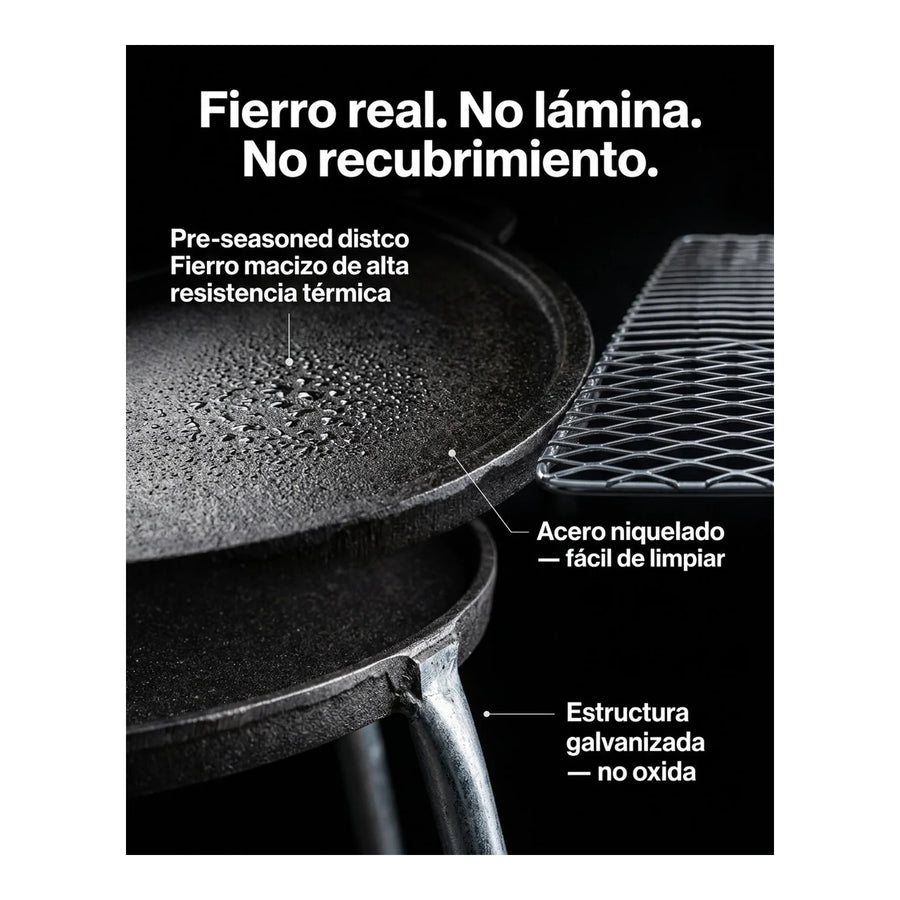Disco Huaso 55cm Parrilla Asado Grilltech