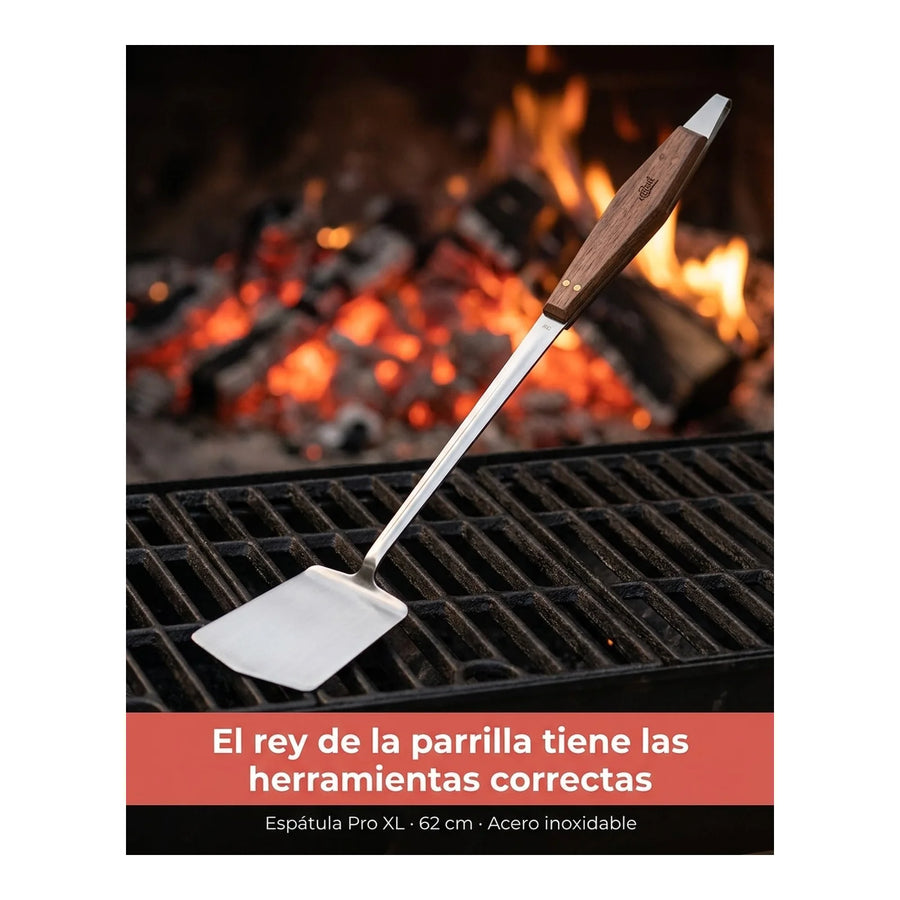 Espátula Parrillera Pro Xl Kangkawe Parrilla Cocina Premium