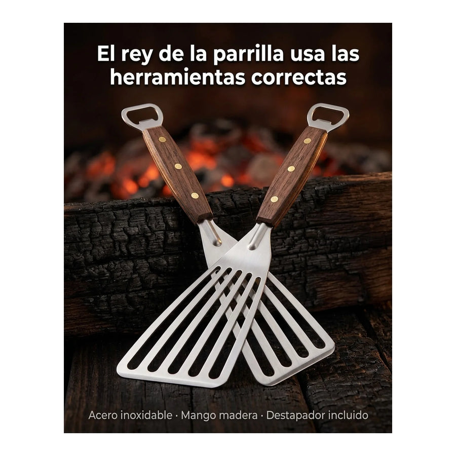 Espátula Pescado Y Verduras Kangkawe Cocina Premium