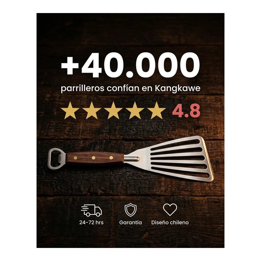 Espátula Pescado Y Verduras Kangkawe Cocina Premium
