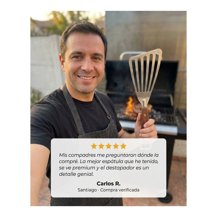 Espátula Pescado Y Verduras Kangkawe Cocina Premium
