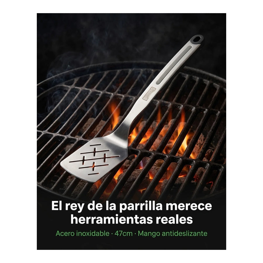 Espátula Acero Inoxidable Quincho BBQ