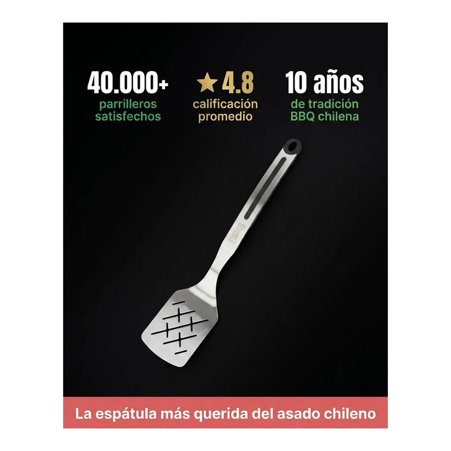 Espátula Acero Inoxidable Quincho BBQ