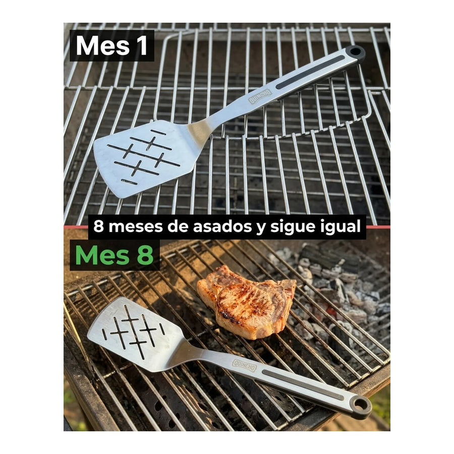 Espátula Acero Inoxidable Quincho BBQ