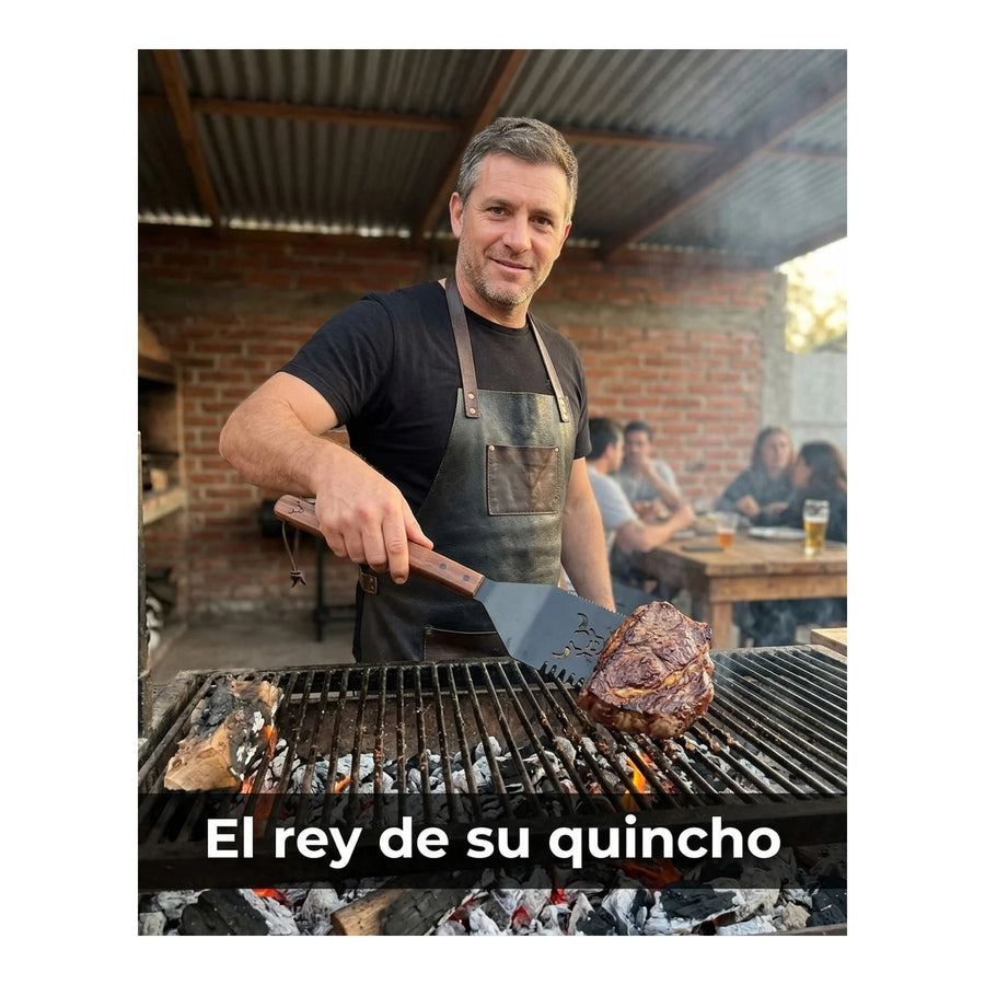 Espátula Wayu Asado Parrilla Bbq Barbacoa Cocina Quincho