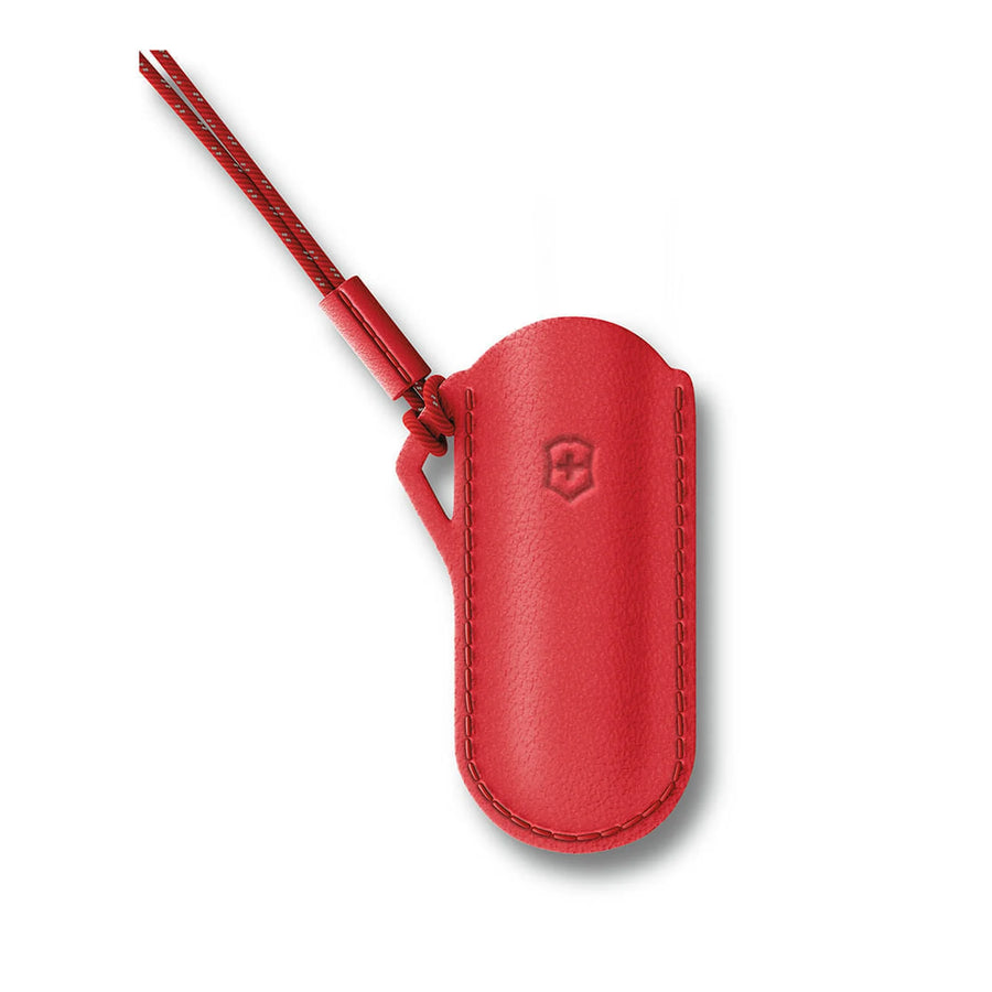 Estuche De Cuero Para Navajas Style Icon Victorinox 4.0670 Rojo