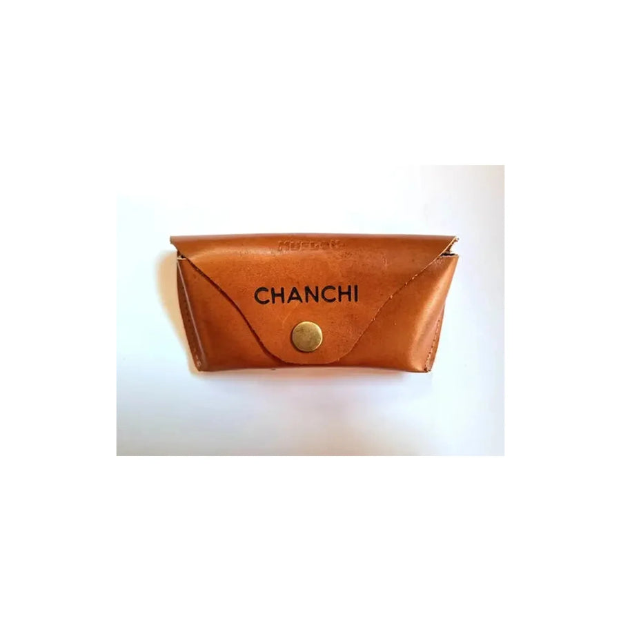 Estuche De Lentes De Cuero Artesanal + Grabado Laser Gratis Café