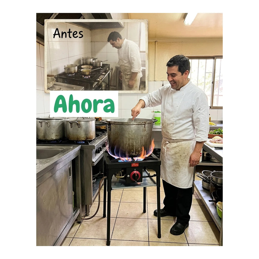 Fogón 3 alturas
