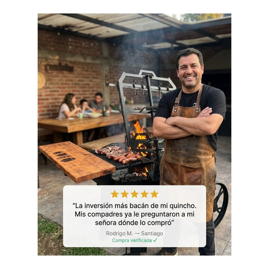 Fogón Indómito 5 fuegos