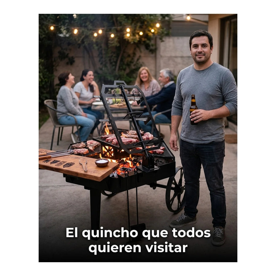 Fogón Indómito 5 fuegos