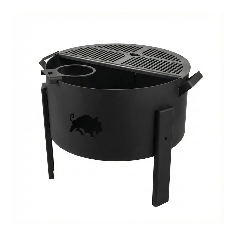 Fogón Parrilla Multifuncional 60x50 Leftraru 3mm