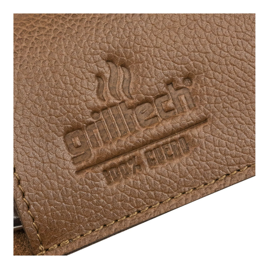 Funda De Cuero Cuchillo Medio Golpe + Grabado Personalizado