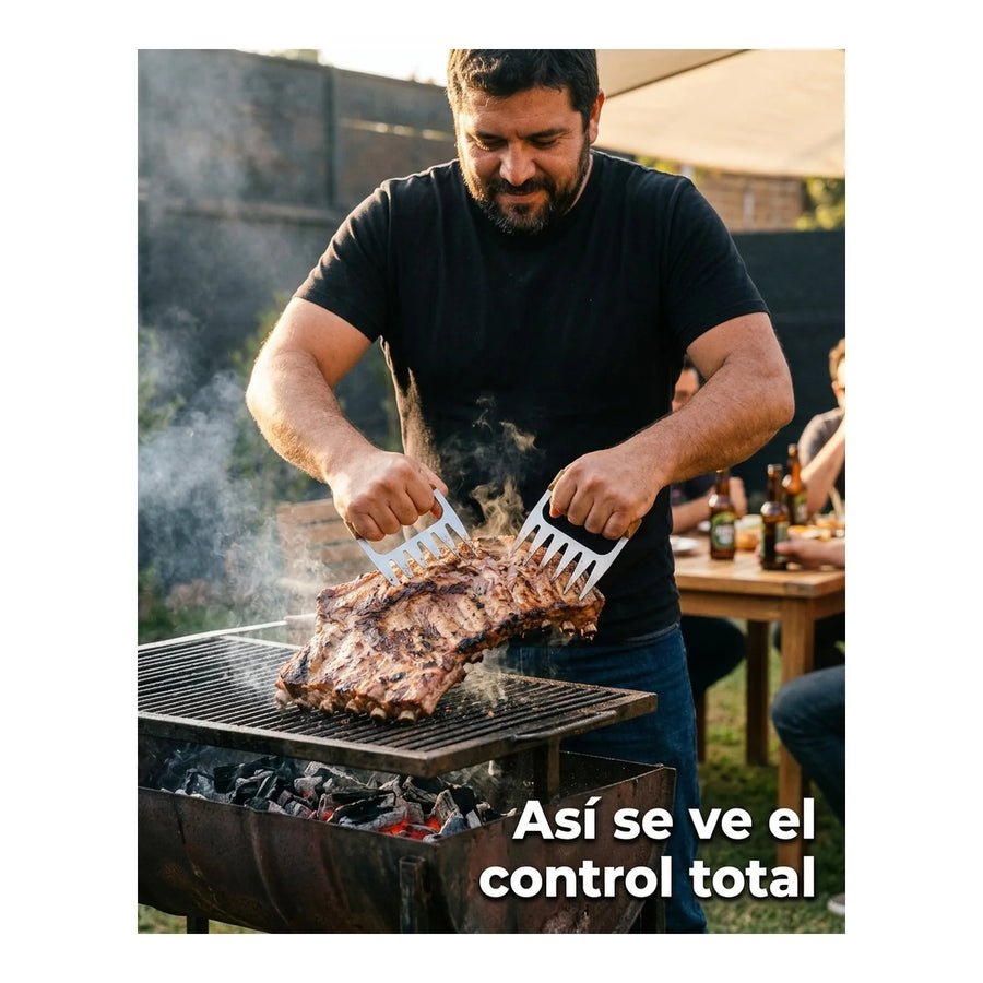 Garra De Oso Grilltech Asado Cocina Parrilla Bbq Gourmet