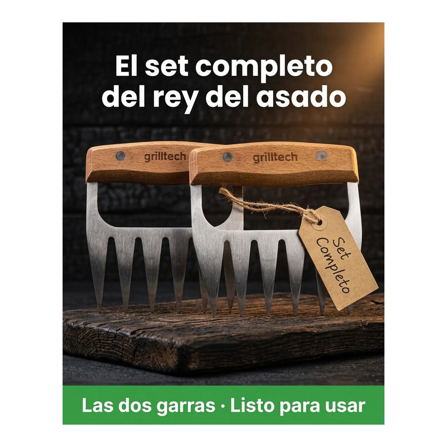 Garra De Oso Grilltech Asado Cocina Parrilla Bbq Gourmet