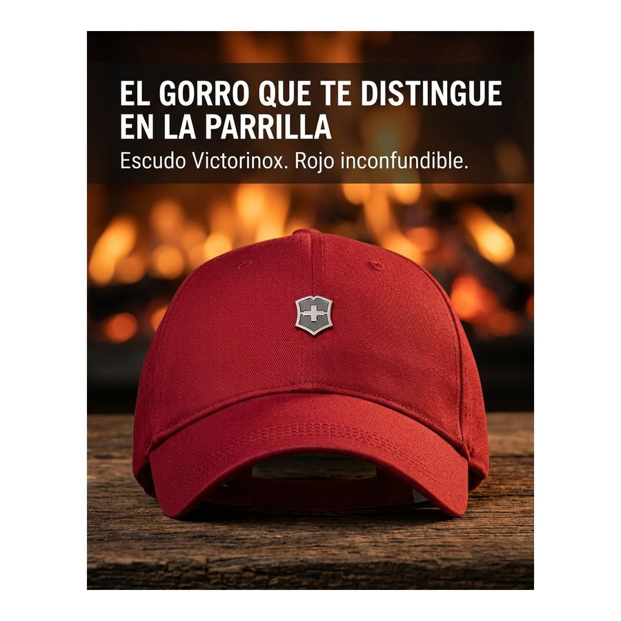 Gorro De Golf Rojo Colección Victorinox Brand Jockey 611022