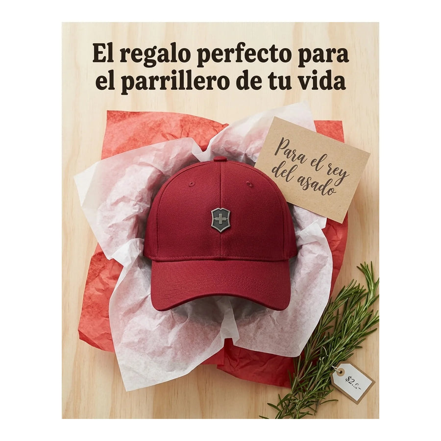 Gorro De Golf Rojo Colección Victorinox Brand Jockey 611022