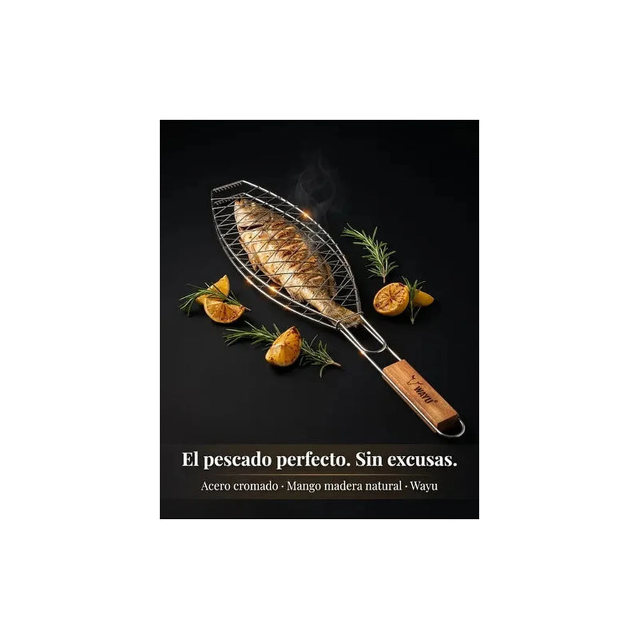 Grill Para Pescado Wayu Cocina Asado Parrilla Bbq