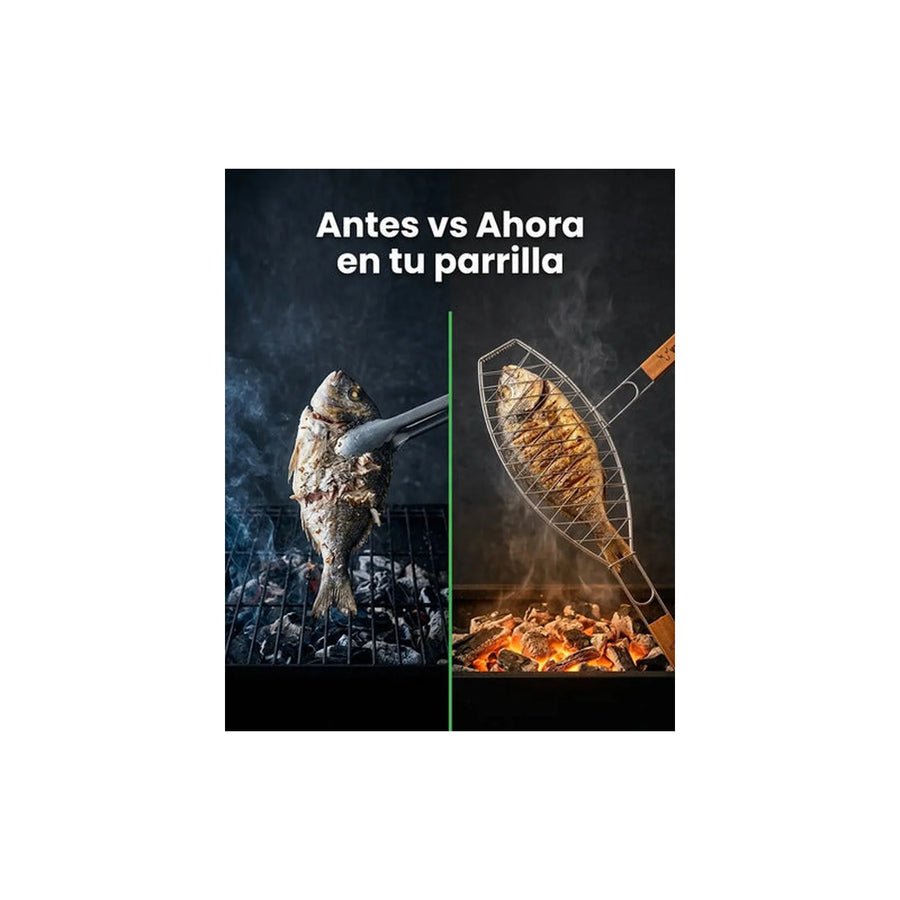 Grill Para Pescado Wayu Cocina Asado Parrilla Bbq
