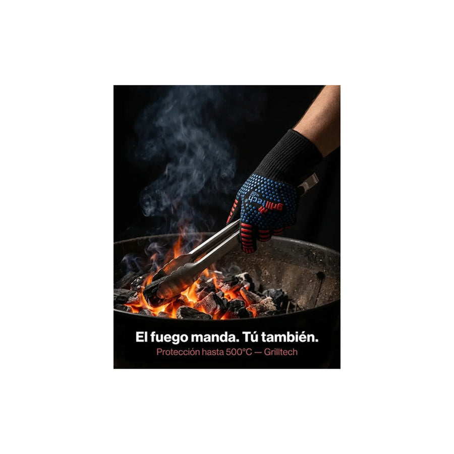Guante Alta Temperatura Grilltech Cocina Asado Parrilla