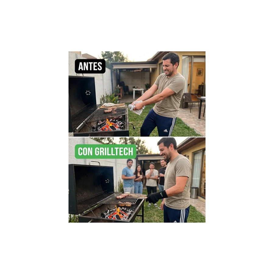 Guante Alta Temperatura Grilltech Cocina Asado Parrilla