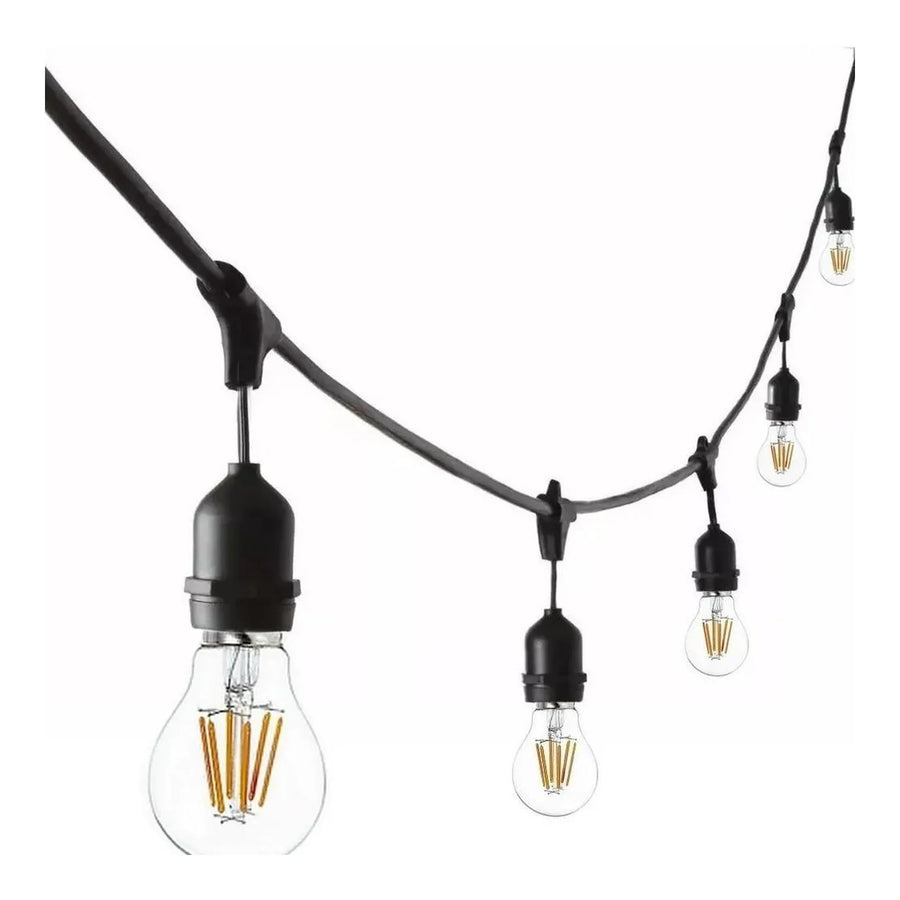 Guirnalda de Luces LED 10m para Terraza y Patio