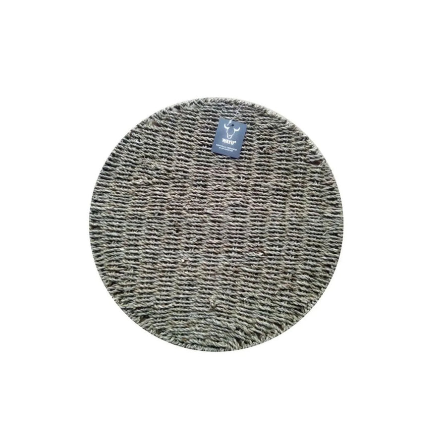 Individual Redondo Wayu 38cm Yute Cocina Bbq Asado Parrilla