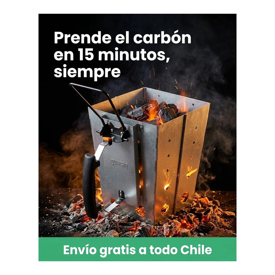 Iniciador De Fuego Quincho Encendedor Carbon Desarmable