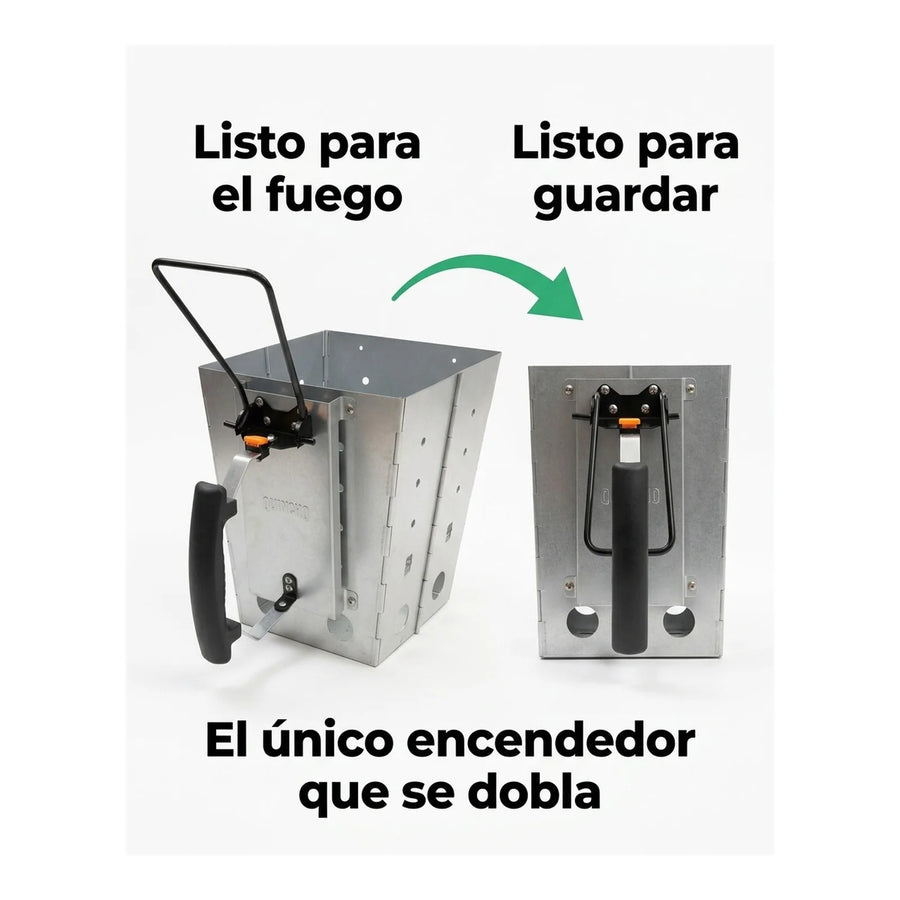 Iniciador De Fuego Quincho Encendedor Carbon Desarmable