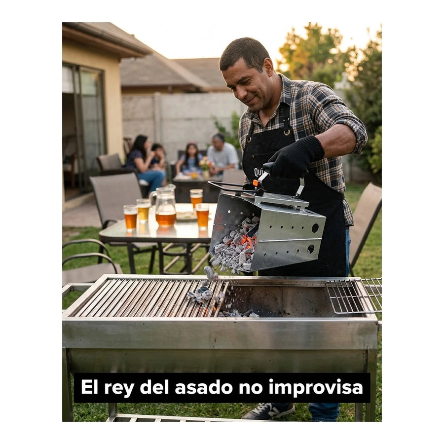 Iniciador De Fuego Quincho Encendedor Carbon Desarmable