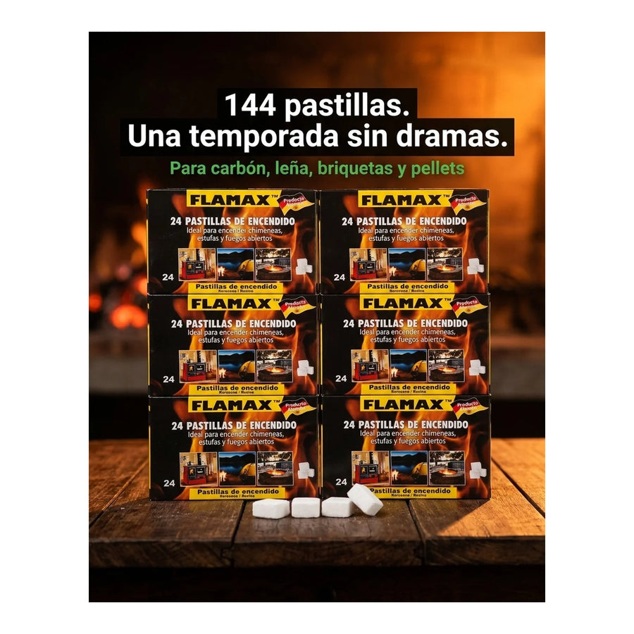 Iniciador De Fuego X6 Cajas Encendido Rápido Estufa Cocina