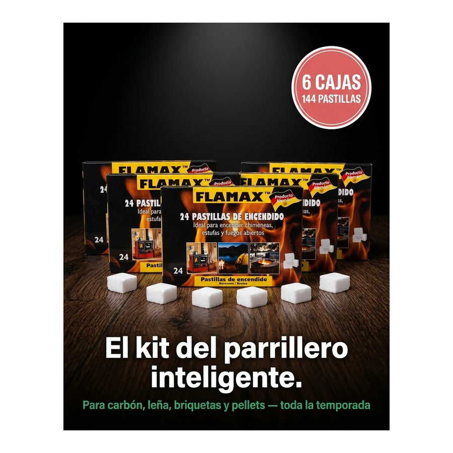 Iniciador De Fuego X6 Cajas Encendido Rápido Estufa Cocina