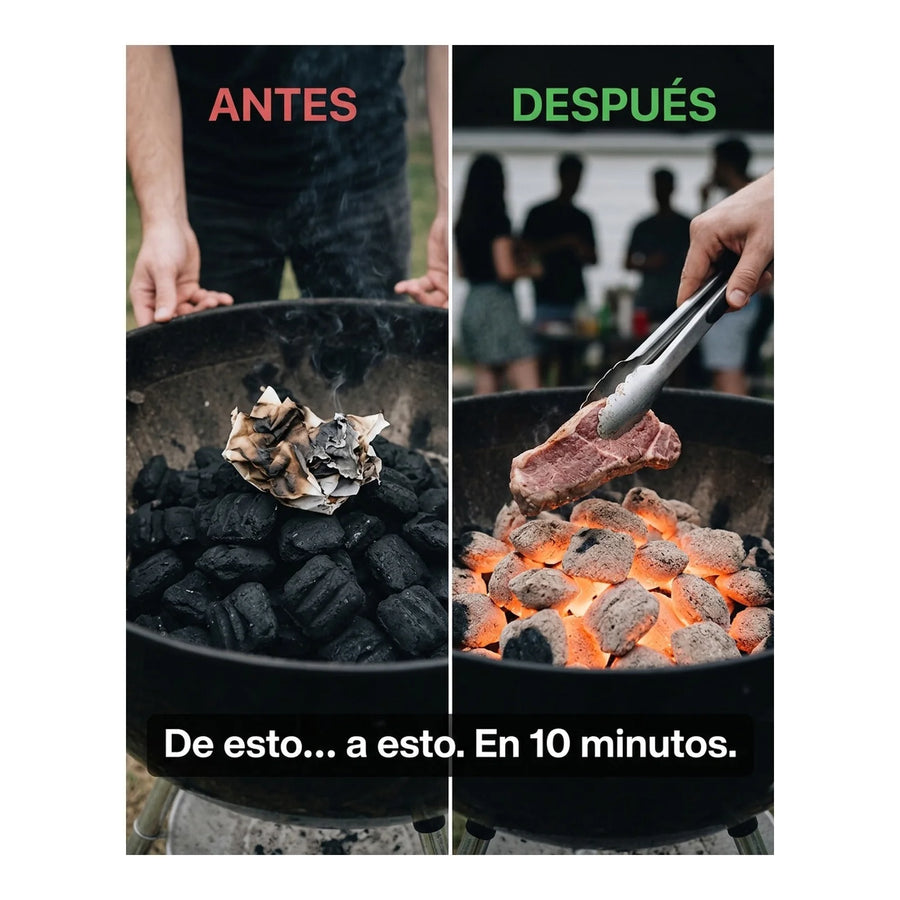 Iniciador De Fuego X6 Cajas Encendido Rápido Estufa Cocina