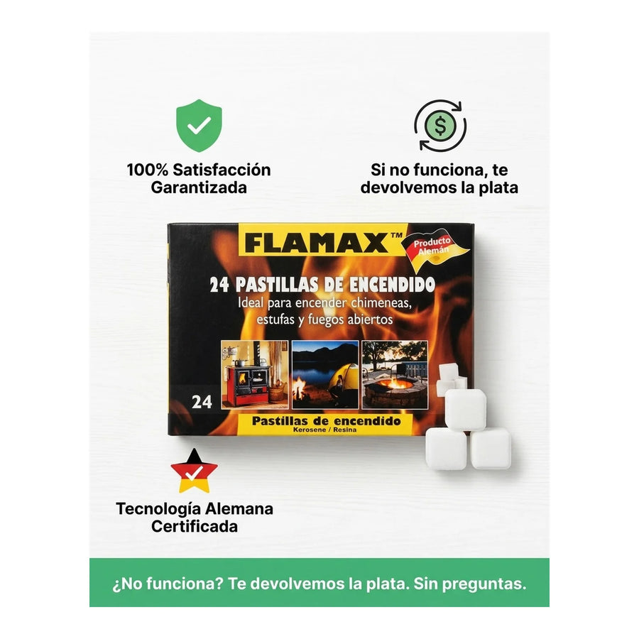 Iniciador De Fuego X6 Cajas Encendido Rápido Estufa Cocina