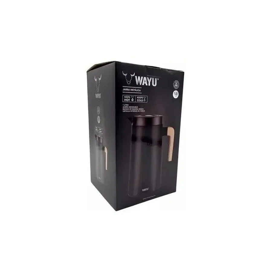 Jarro 1 Litro Wayu Jarra Metálica Quincho Premium Coctail