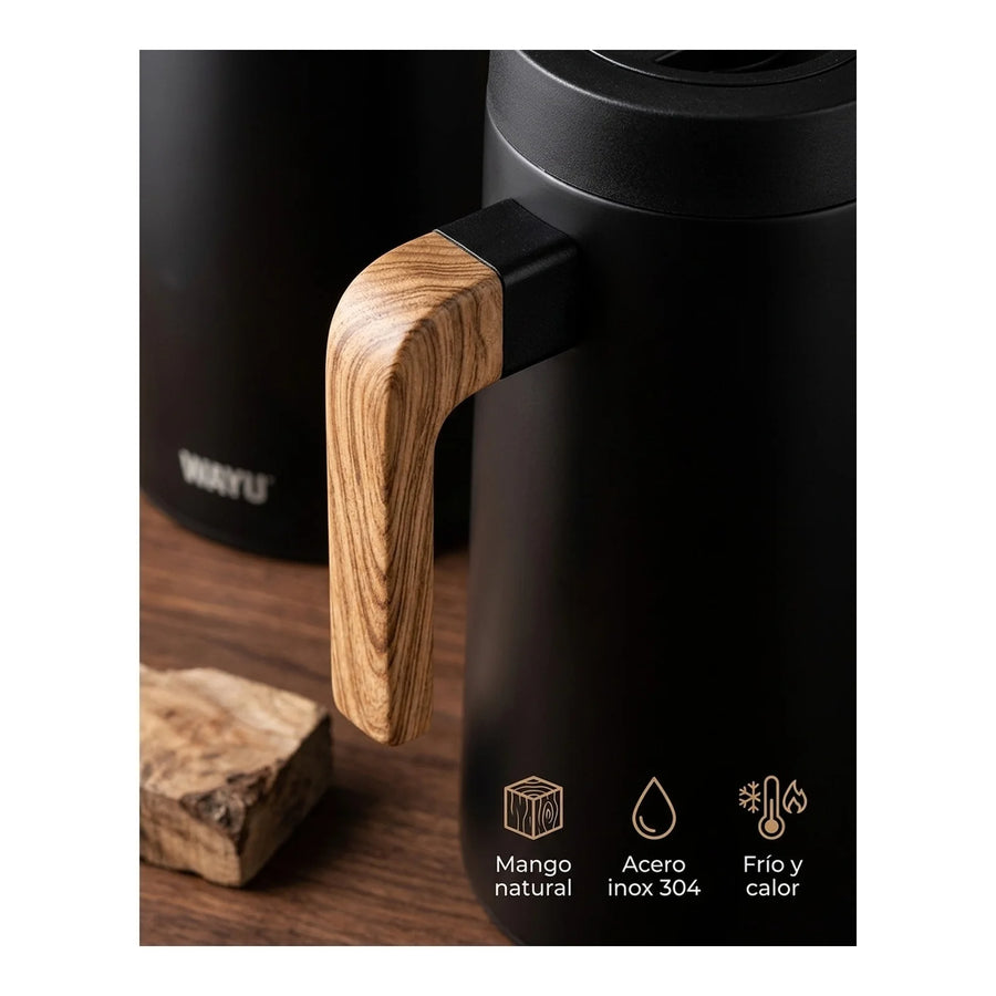 Jarro 1 Litro Wayu Jarra Metálica Quincho Premium Coctail