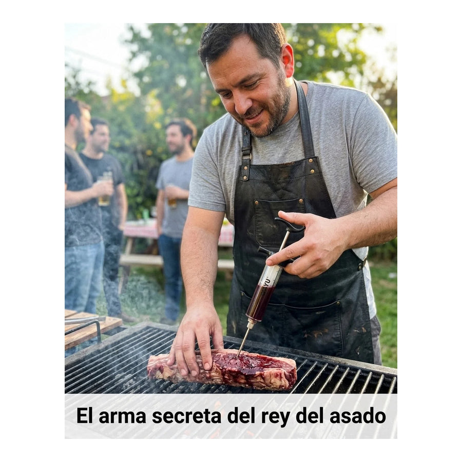 Jeringa Wayu Inyector Marinador Carne Asado Cocina Parrilla
