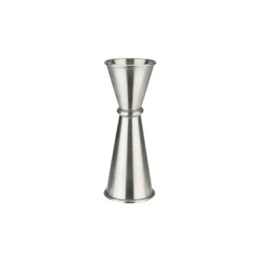 Jigger Medidor Licor Acero 25 - 50ml Coctail Trago Bar Gris