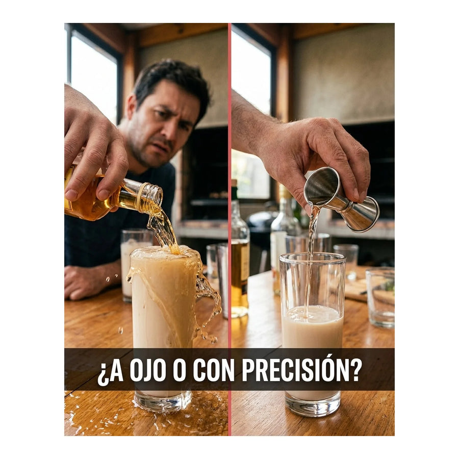 Jigger Medidor Licor Trago Bar 30 - 60ml/1 - 2oz Coctail