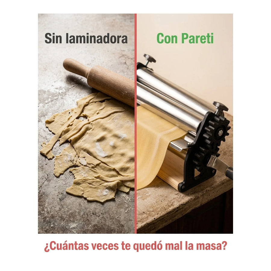 Laminadora Sobadora De Masas 45cm Pareti Premium Harina