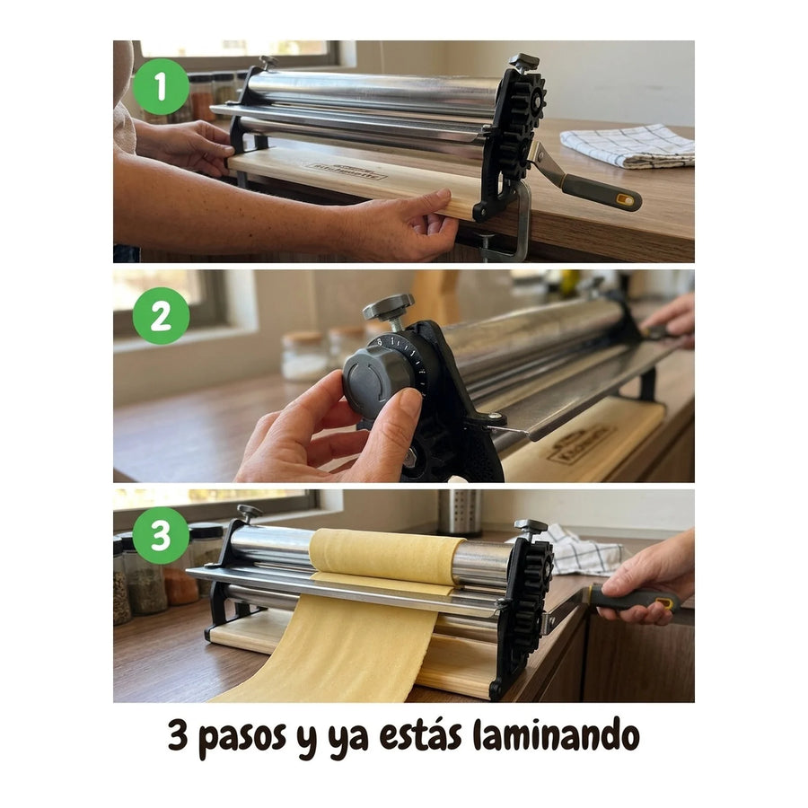 Laminadora Sobadora De Masas 45cm Pareti Premium Harina