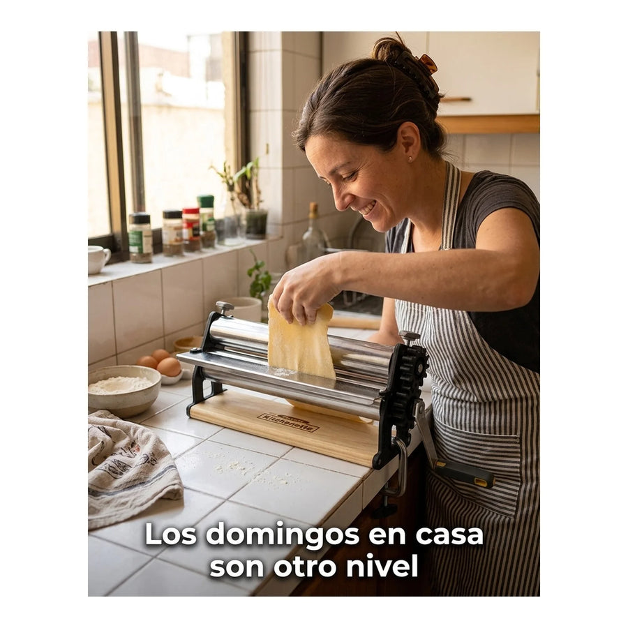 Laminadora Sobadora De Masas 45cm Pareti Premium Harina