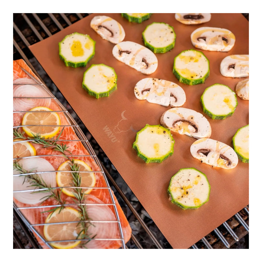 Láminas Antiadherentes Wayu Para Parrilla Horno 2 Piezas