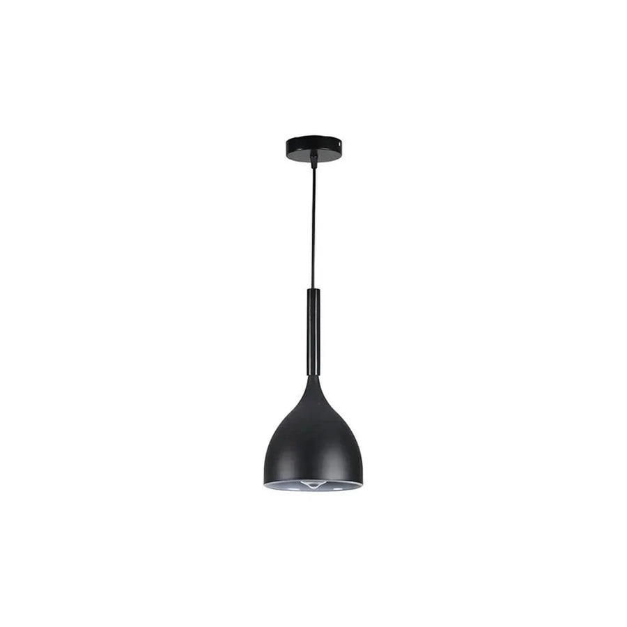 Lámpara Colgante de Techo E27 Hierro Vintage Negra