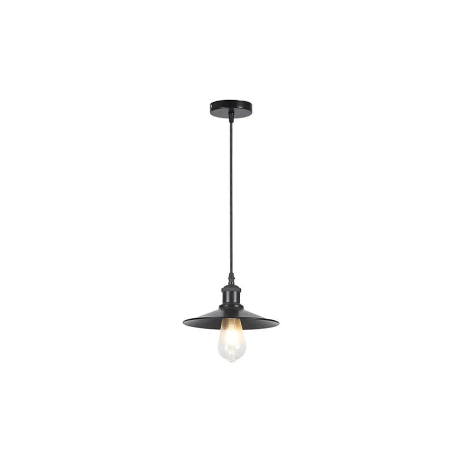Lámpara Colgante E27 Negra Cable 83cm - foto 2