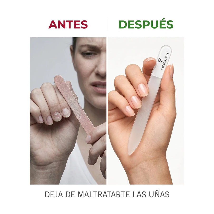 Lima Para Uñas Victorinox Vidrio 9cm Premium Manicure 8.1664.08E