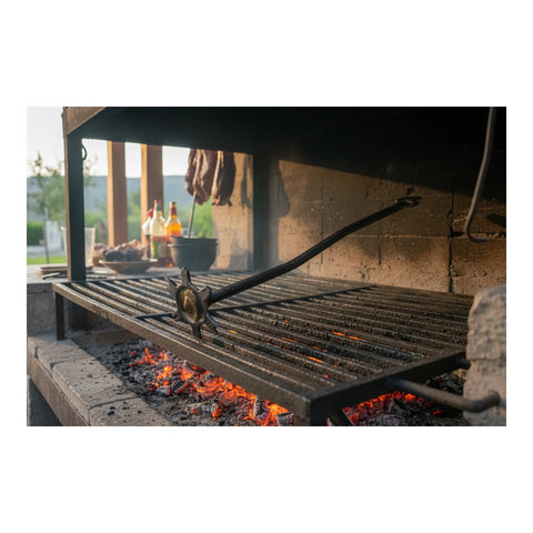 Limpia Parrilla Multifuncional Acero al Carbón