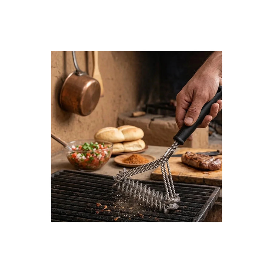 Limpia Parrilla Premium Limpiador De Parrilla